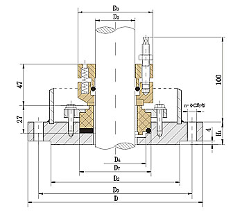 204釜用機械密封